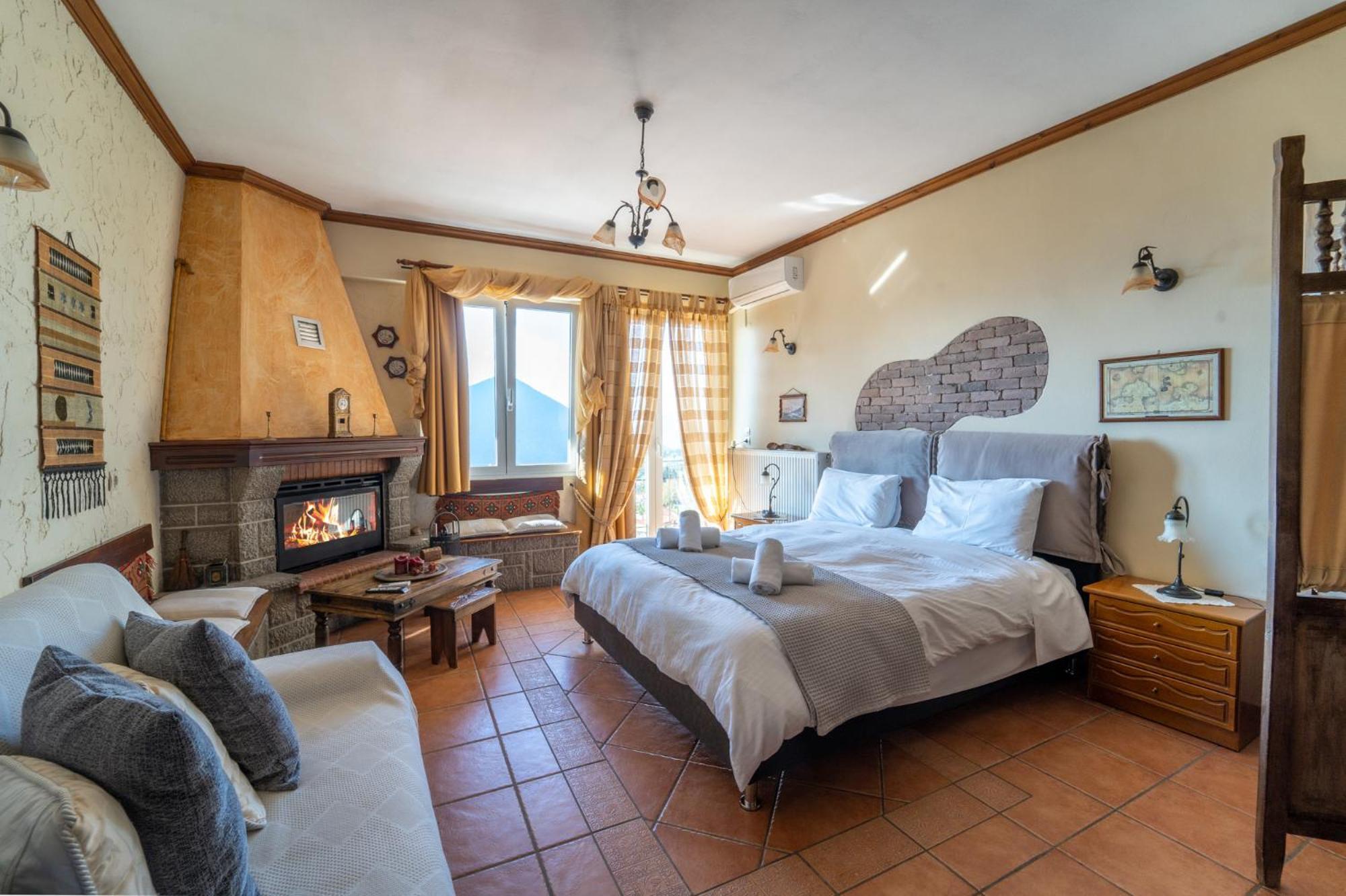 Semeli Guesthouse Karpenísion Eksteriør bilde
