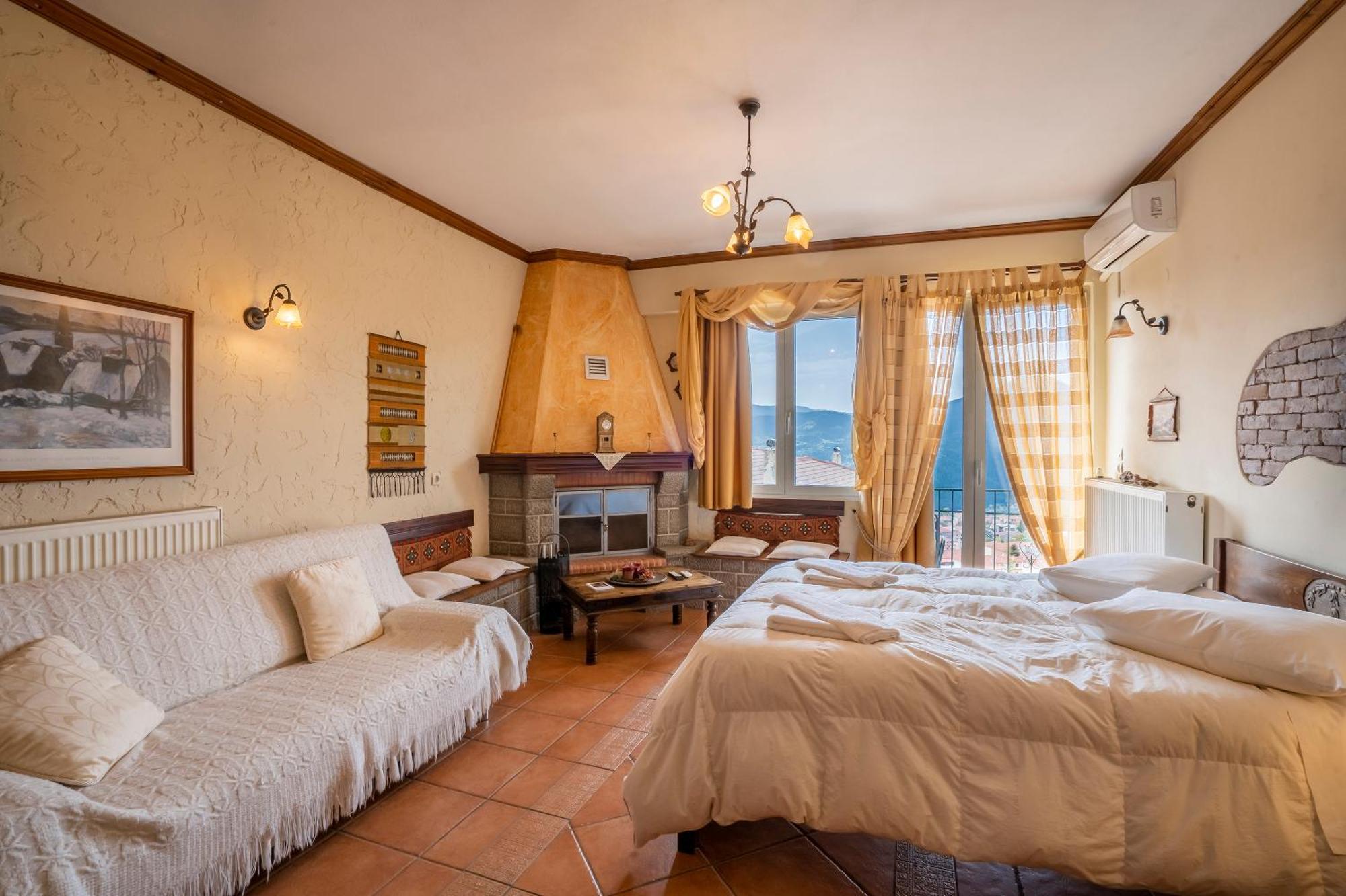 Semeli Guesthouse Karpenísion Eksteriør bilde